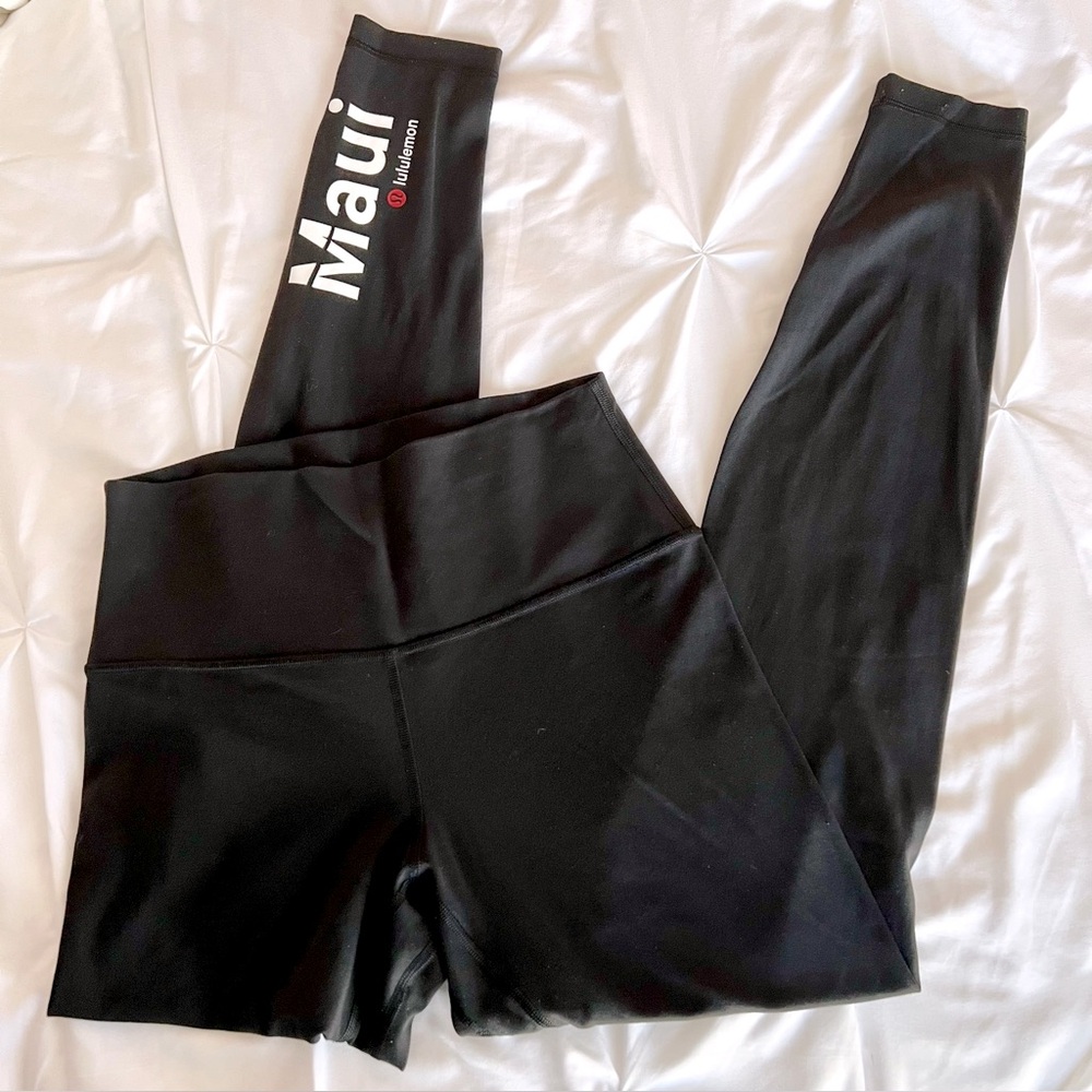 RARE Lululemon Hawaii Align Leggings Maui Aloha Hawaii Exclusive Limited Edition